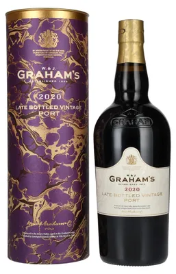 Image de W. & J. Graham's Late Bottled Vintage Port 2020 20% Vol. 0,75l en boîte cadeau