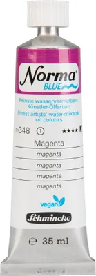 Schmincke Norma Blue - Magenta 35ml - Ölfarbe 21 348 009