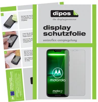 Produktbild von 6x Schutzfolie für Motorola Moto G7 Power matt Displayschutzfolie Folie Display