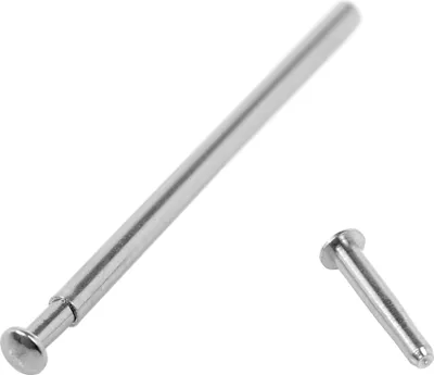 Produktbild von Minott | 1x Uhrenstift Ø 1,0mm | Sicherungsbügelstift silberfarben, Stift-Länge:17 mm