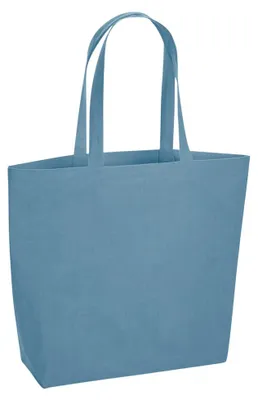 Image de Westford Mill - Sac à provisions « Bag For Life », Maxi,  Teint naturel FK3324 (taille unique) (Indigo)