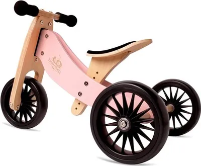 Produktbild von Kinderfeets Tiny Tot Plus 2 in 1 Bike Kinder Laufrad, Rosa