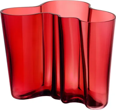 Produktbild von Iittala Alvar Aalto Vase - 160 mm - Cranberry 1014338