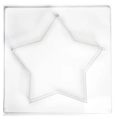 Produktbild von Gießform PET Stern mittel 21,5x21,5x4 cm