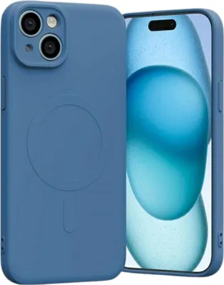 Immagine prodotto di Mercurio Magsafe Semi-Silicone Iphone 15Plus 6,7 Niebieski /Blu