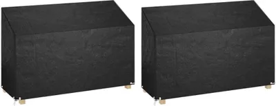 Produktbild von Abdeckungen für Gartenbank 2 Stk. 8 Ösen 190x70x70/88 cm