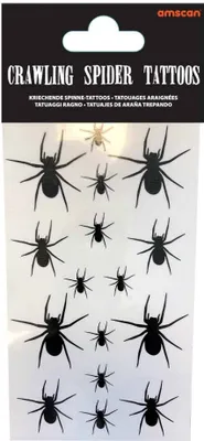 Produktbild von Scary Spider Spinnen Tattoos