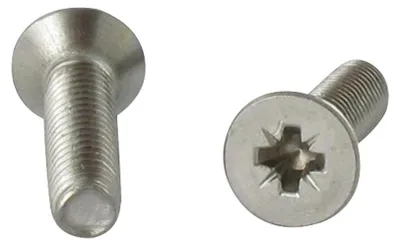 Produktbild von Gewindefurchende Schraube Edelstahl A2 Senkkopfschraube Pozi 2,5 x 6 Mikroschrauben