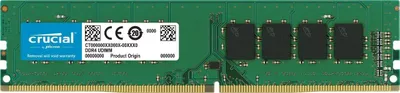 Obrázok produktu pre Crucial RAM CT8G4DFRA266 8GB DDR4 2666MHz CL19 Pamäť pre stolné počítače