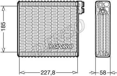 Image de Évaporateur, climatisation DENSO DEV09011