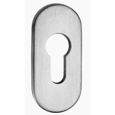 Produktbild von Dieckmann FS-Rahmen-Cliprosette 813 / 6 FS 6mm PZ Lochung oval Edelstahl - 813610312