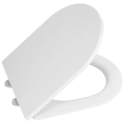 Productafbeelding van GERRY toiletzitting, SLIM, Soft Close, Easy Take, wit