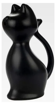 Produktbild von Gießkanne Meow Schwarz Katzenform, 2 l, Kunststoff, 30 cm