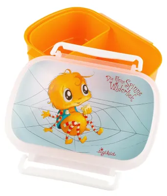Produktbild von Brotdose mit Bügelverschlüss Die kleine Spinne Widerlich