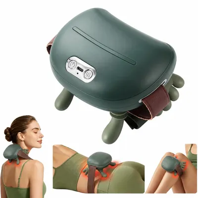 Produktbild von Massagegerät Nackenmassagegerät mit Wärmefunktion,kabelloser Schultermassagegerät, KI-generiertes Bild