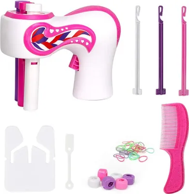 Produktbild von Haar geflochtenes Artefakt Automatik Easy Braids Spielset DIY Electric 3 Twist Hair Braided Kit