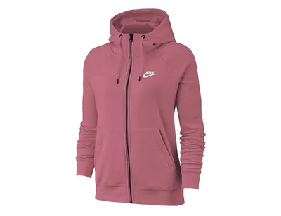 Produktbild von Nike - Essential Full-zip Hoodie W - Damenjacke Rosa