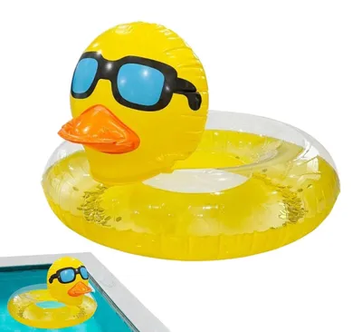 Image de Bouée de piscine gonflable en forme de canard