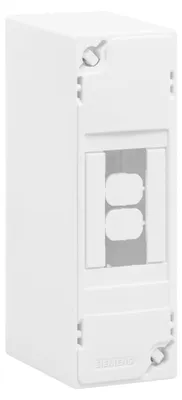 Produktbild von Siemens - Kleinverteiler, 1-Reihig, 2 Module