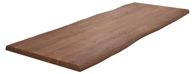 Produktbild von DELIFE Esstischplatte Edge 260x100cm XL Akazie Braun Live-Edge