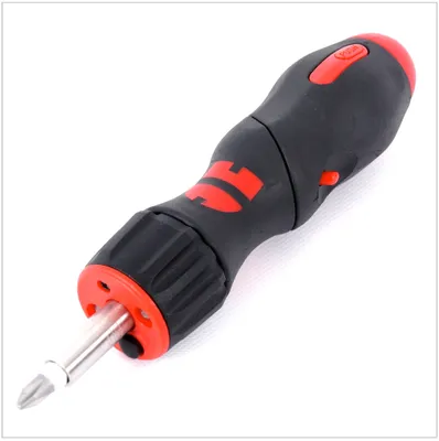 Produktbild von Würth Magazin Schraubendreher 8 in 1 mit LED und 7 Bits ZEBRA ( 0613 640 1 )