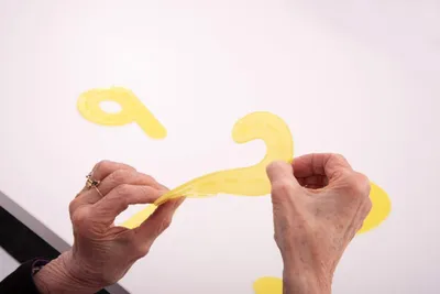 Obrázek produktu pro Tickit SiliShapes Trace Numbers, Silikon, Žlutá