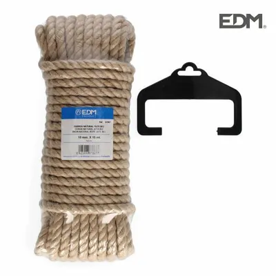 Imagen del producto de Hilo trenzado EDM de 15 metros, hecho de yute