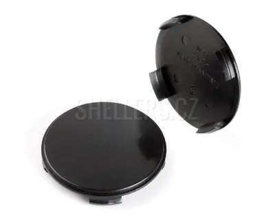Obrázek produktu pro Středová krytka alu kola Ø 61/64 mm, N41S, Alutec, ATS, Rial, Anzio, plast černá bez loga