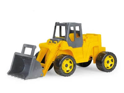 Produktbild von LENA Eco GIGA TRUCKS Aufsitz-Fahrzeug, mit Holzduft (Schaufellader) -