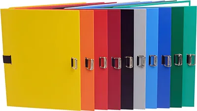 Obrázok produktu pre OfficeFlex 2,7 mm kartónový zakladač na dokumenty A4, rozťahovací, farebný, rôznorodý, 24x32 cm