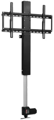 Imagen del producto de Soporte para televisión, con altura ajustable, soporta hasta 60 kg, color