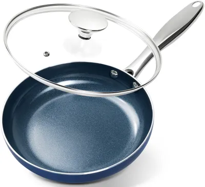 Produktbild von MICHELANGELO Bratpfanne, 20 cm, Keramik-Antihaftbeschichtung, Blau