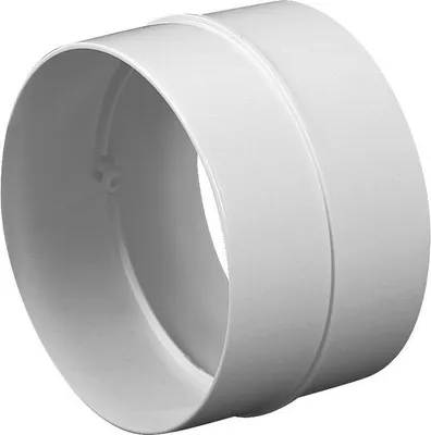 Obrázok produktu pre Odsávacie potrubie okrúhle Ø100 mm spojka potrubia vetranie PVC