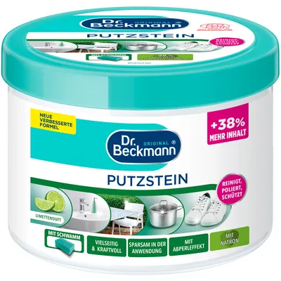 Zdjęcie produktu dla Dr Beckmann Środek do czyszczenia powierzchni kamiennych czyści i poleruje 550g