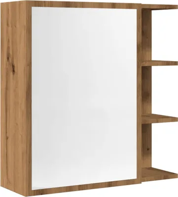 Obrázek produktu pro vidaXL Zrcadlová skříňka Artisan dub 62,5x20,5x64 cm Materiál na bázi dřeva