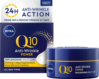 Image de Crème de nuit régénérante anti-rides Q10 Power 50 ml