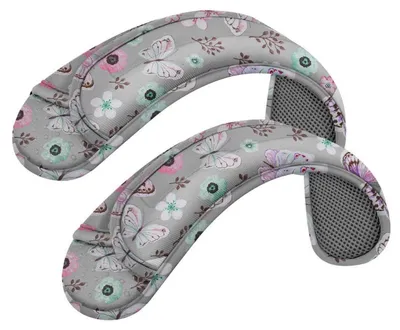 Immagine prodotto di Set di 2 protezioni per le spalle universali, estremamente spesse, antiscivolo e traspiranti, lunghe 33 cm