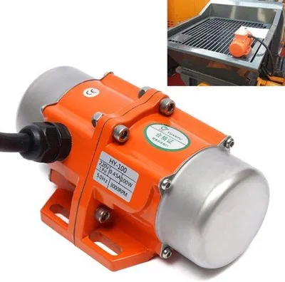 Imagen del producto de Motor de vibración - 100 W. Motor industrial asíncrono - 220 V. Bobinado de cobre - 3000 RPM