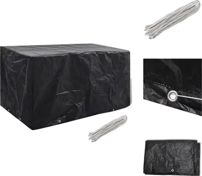 Zdjęcie produktu dla vidaXL Pokrowiec na meble ogrodowe 8 oczek 180x70x90 cm - Pokrowce ochronne na meble ogrodowe