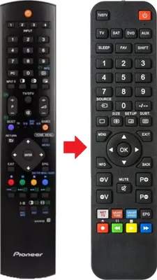 Produktbild von Fernbedienung geeignet für PIONEER PDP4280XA | PDP428XD | PDP435HDE