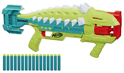Produktbild von Nerf DinoSquad Armorstrike, Nerf Gun (hellgrün/dunkelgrün)