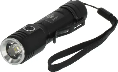 Produktbild von Brennenstuhl 1173750005, Taschenlampe, Schwarz, Aluminium, Tasten, IP44, LED