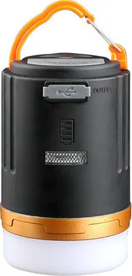 Image de Eclairage de camping LED Banque d'énergie de secours rechargeable USB 3 modes d'éclairage avec des lampes de tente à socle magnétique étanche à distance pour le camping en plein air Hurricane Outage Randonnée