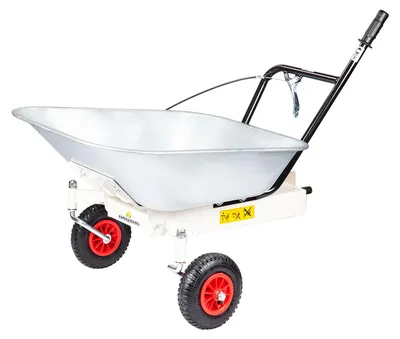 Produktbild von Eurosystems Anbau Schubkarre, 85 Liter, verzinkt, für M 210 & P55EVO, M 220