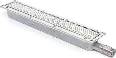 Immagine prodotto di Bruciatore a gas a infrarossi in ceramica - Piastra riscaldante - Riscaldamento industriale - Dimensioni 41 x 8 x 5,8 cm - Acciaio inossidabile + ferro - Per essiccazione di alimenti, barbecue, grigliate