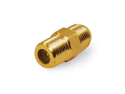 Obrázek produktu pro F-adaptér, samice/samice, pozlacený