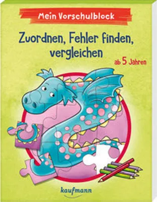 Produktbild von Mein Vorschulblock - Zuordnen, Fehler finden, vergleichen