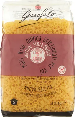 Zdjęcie produktu dla Makaron bezglutenowy Anellini 500g - Garofalo
