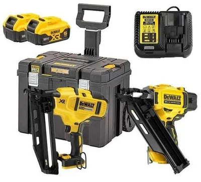Zdjęcie produktu dla Zestaw narzędzi akumulatorowych DEWALT 18V DCK246P2 (DCN930 + DCN660) z 2 akumulatorami 5,0Ah w walizce TSTAK