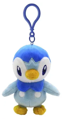 Produktbild von Pokémon Center Plinfa (Piplup) Plüsch-Schlüsselanhänger